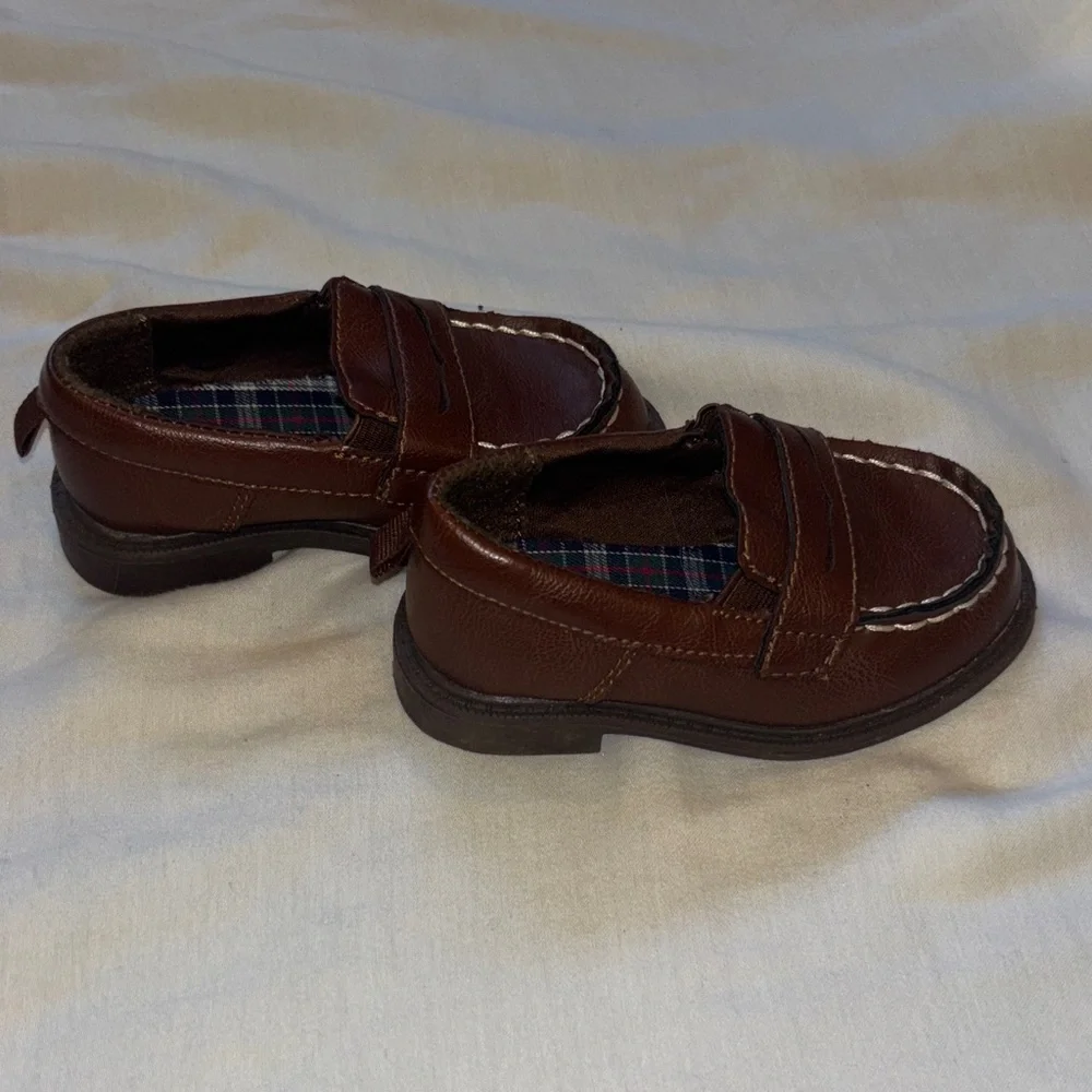 Carter's Brown Kids Moccasins